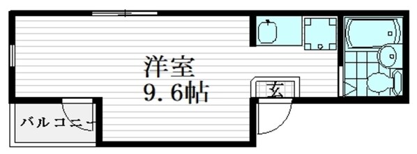 クリスタ北千住の物件間取画像